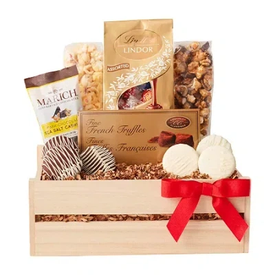 Hickory Farms Sweet Snacks Gift Crate Set In Multi