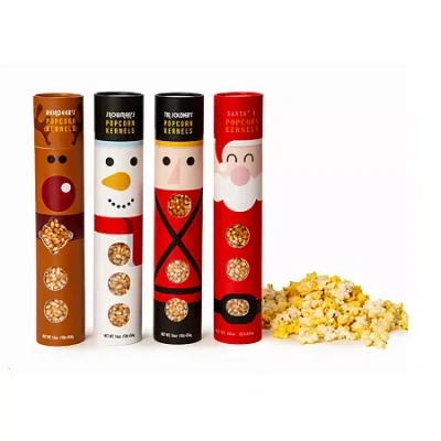 Wabash Valley Farms Festive Kernel Crew Collection Food Set In Multi