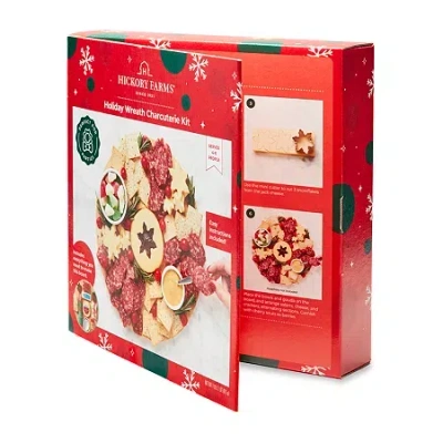 Hickory Farms Holiday Wreath Charcuterie Kit In Multi