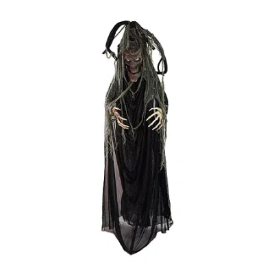 Northlight 7' Animated Tree Man Halloween Decoration With Lighted Eyes In Black