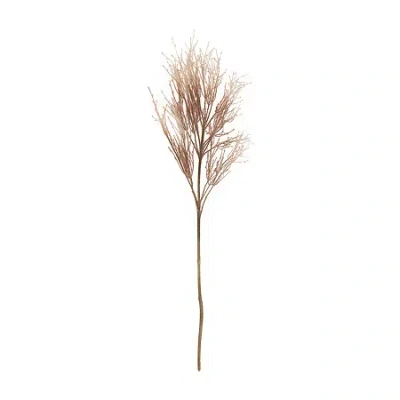 Northlight 35in Flocked Fountain Grass Fall Harvest Spray Artificial Plant In Brown