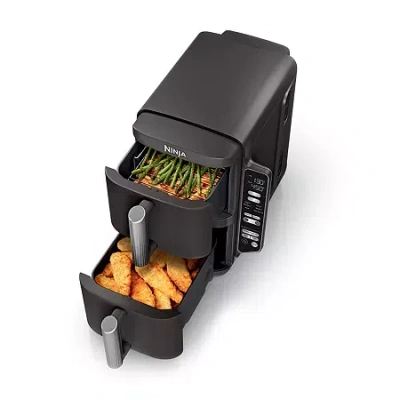 Ninja Doublestack 6-in-1 8 Qt Air Fryer In Black
