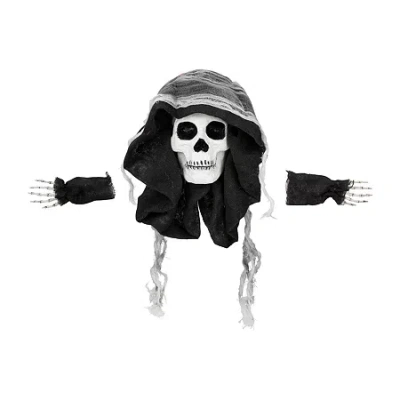 Northlight Spooky Skeleton 3-d Window Halloween Yard Art In Black