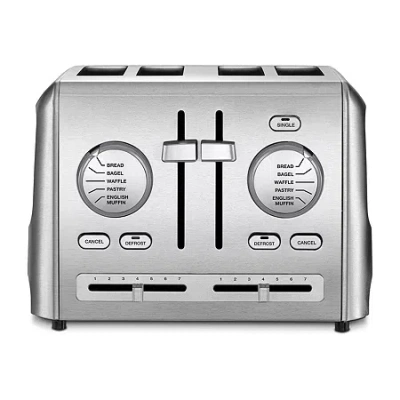 Cuisinart 4-slice Metal Toaster In Silver