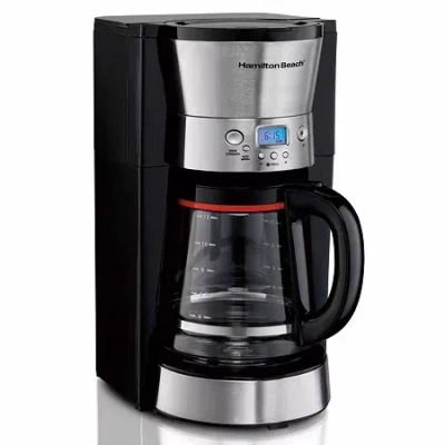 Hamilton Beach 12 Cup Programmable Coffee In Black