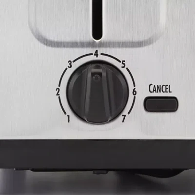 Hamilton Beach Brushed Stainless Steel Toaster In Gray