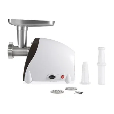 Weston 500-watt No.5 Electric Grinder And Sausage Stuffer In White