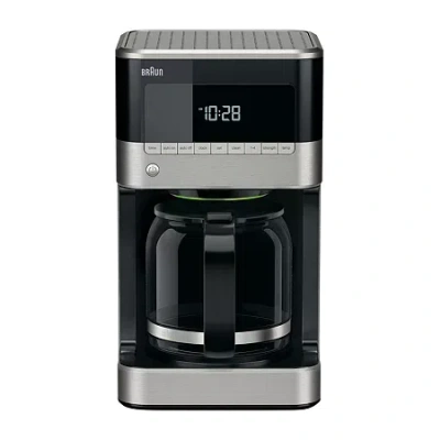Braun 12-cup Brewsense Drip Drip Coffee Maker In Black