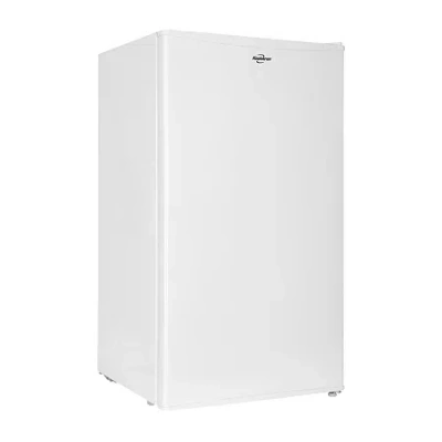 Koolatron Compact Fridge With Freezer- 3.2 Cu Ft- White In White