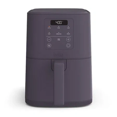 Bella 4qt Slim Air Fryer In Purple
