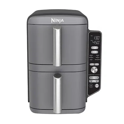Ninja Doublestack 6-in-1 Xl 10 Qt Air Fryer In Gray