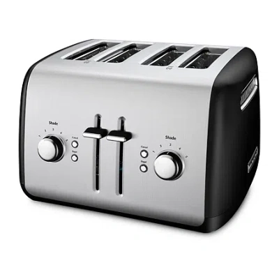 Kitchenaid Extra Wide 4-slice Toaster In Black