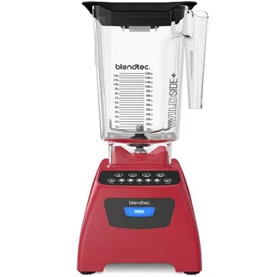 Blendtec Classic 575 Blender With Wildside Jar In Red