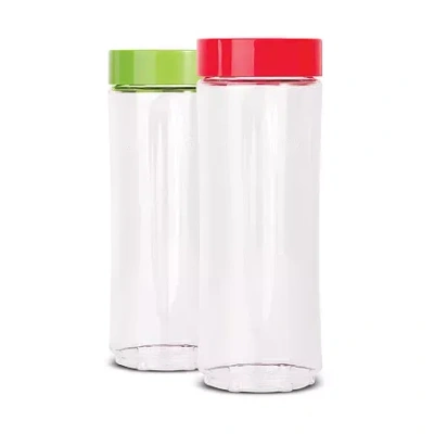 Euro Cuisine Tritan Bottles With Lid For  Personal Blender - 2pcs In Multi
