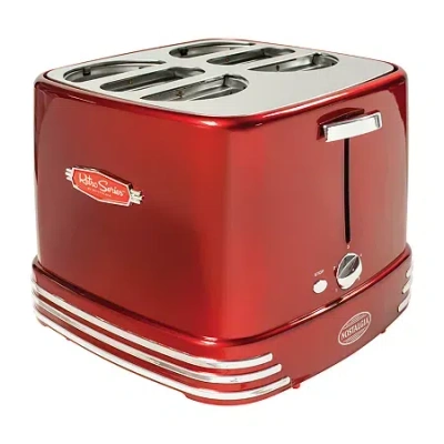 Nostalgia Pop-up Hot Dog Toaster In Red