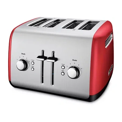 Kitchenaid Extra Wide 4-slice Toaster In Red