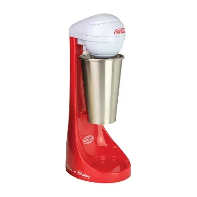 Nostalgia Mlks100coke Coca-cola Limited Edition Two-speed Milkshake Maker In Multi