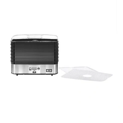 Weston 6 Tray Digital Dehydrator Plus In Black