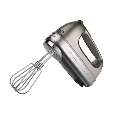 Kitchenaid 7-speed Hand Mixer In Silver