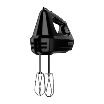 Black+decker Hand Mixer With Turbo Boost In Black