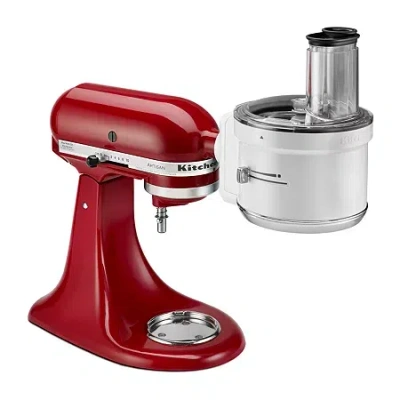 Kitchenaid Stand Mixer Attachment Food Processor In Red