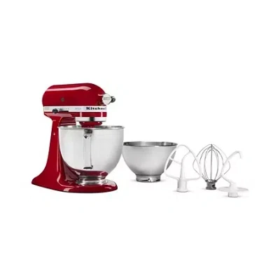 Kitchenaid Artisan Series 5qt Tilt-back Head Stand Mixer With 3qt Bowl In Red