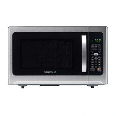 Farberware Professionalâ Fmo12ahtbke 1000-watt 1.2 Cu. Ft. Microwave Oven With Sensor In Silver