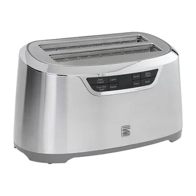 Kenmore Elite 4-slice Auto-lift Long Slot Toaster In Silver