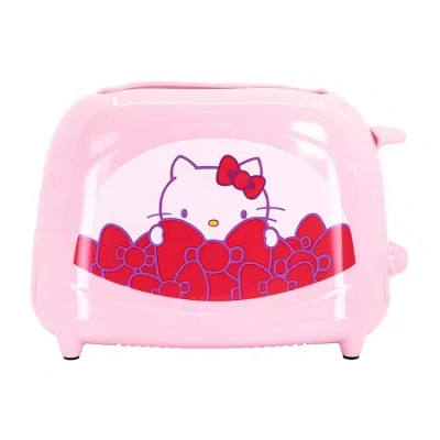 Hello Kitty Uncanny Brands  Two-slice Toaster- Toasts Your Favorite Kitty On Your Toast In Pink