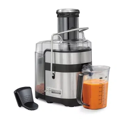 Hamilton Beach Professional Super Chute Easy Clean Juice Extractor In Silver