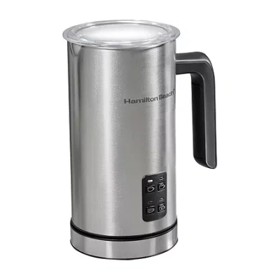 Hamilton Beach Milk Frother In Silver