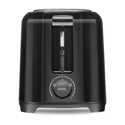 Proctor Silex Wide Slot 2 Slice Toaster In Black