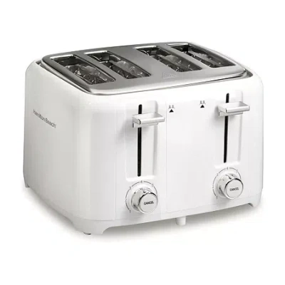 Hamilton Beach 4 Slice Toaster In White