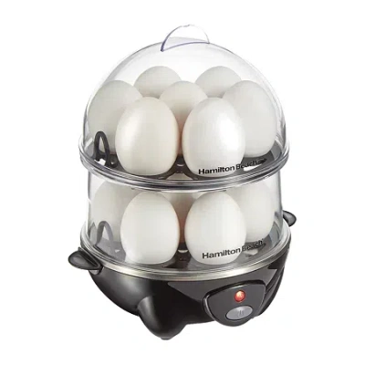 Hamilton Beach Egg Cooker In Black