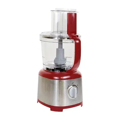 Kenmore 11-cup Food Processor And Vegetable Chopper In Red