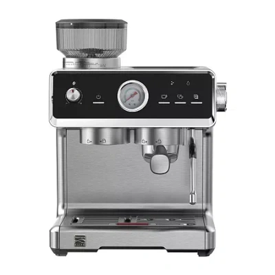 Kenmore Auto-tamping Espresso Machine In Silver
