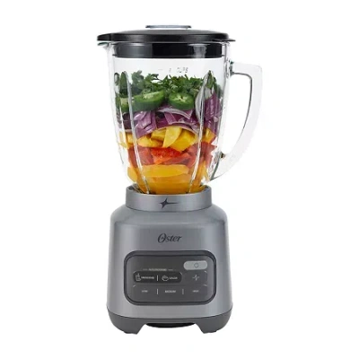 Oster 8-cup Party Jar 3-speed Blender In Silver