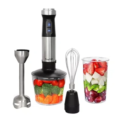 Megachef 2-speed Immersion Blender In Black