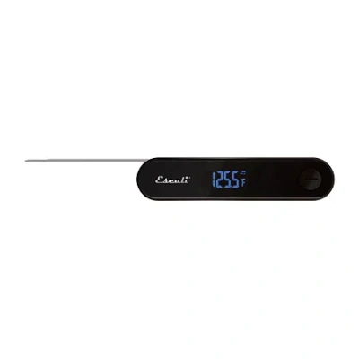 Escali Stelo Waterproof Folding Thermometer In Black