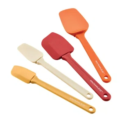 Rachael Ray 4-pc. Kitchen Utensil Set In Red