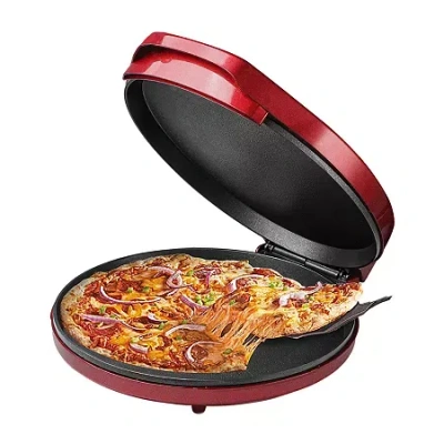 Commercial Chef 12.5 Inch Pizza/quesadilla Maker In Red