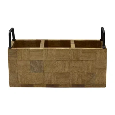 Gourmet Basics By Mikasa Avery Wood Remote Caddy In Multi