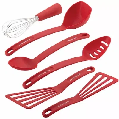 Rachael Ray 6-pc. Kitchen Utensil Set In Red