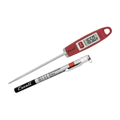 Escali Digital Instant Thermomter In Red