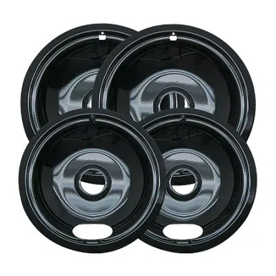 Range Kleen 4-pk. Drip Bowl In Black