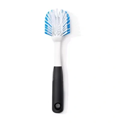 Oxo Good Grips Dish Brush With Scraper In White