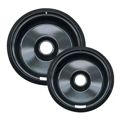 Range Kleen 2-pk. Drip Bowl In Black