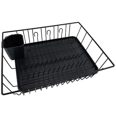Better Chef 16-inch Dish Rack In Black
