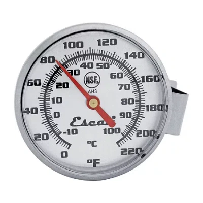 Escali Ah3 Instant Read Beverage Thermometers In Silver