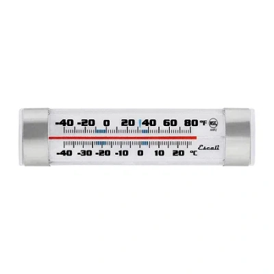 Escali Refrigerator Freezer Tube Thermometer In Silver